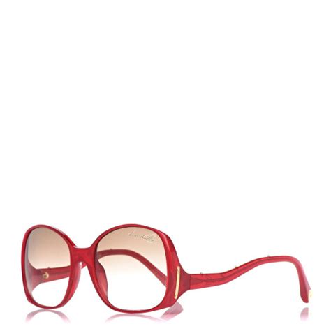 LOUIS VUITTON Gina Sunglasses Z0075E Red 